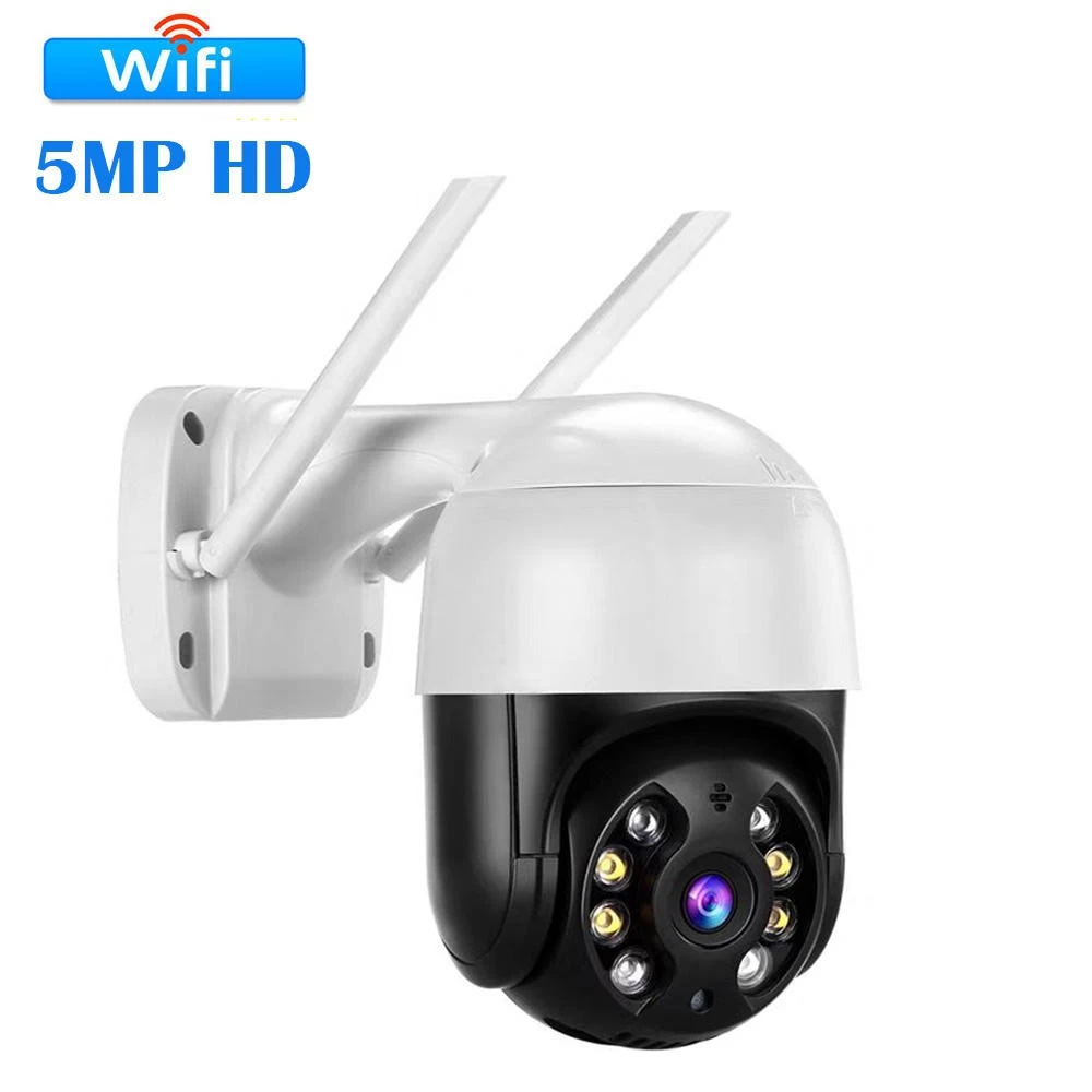 China Wireless Outdoor Security Camera Icsee APP 1080P HD IP CCTV Security Camera With Color Night Vision PTZ IP Network Camera manufacturer