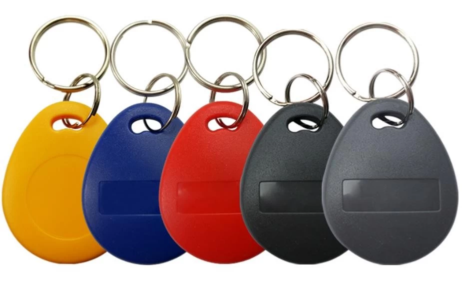 China Customized 13.56Mhz RFID Security Smart Keyfob Classic 1K Chip Key Tag RFID Key Fob manufacturer