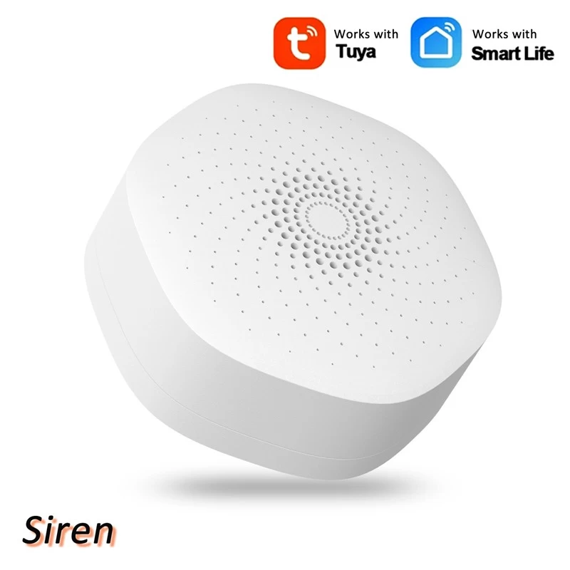 China 2022 new Tuya wifi Smart Siren Alarm Sensor Motion Sensor Alarm System Alarm Siren manufacturer