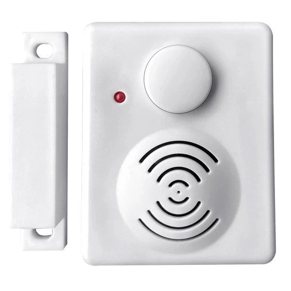 China Mini Wireless Door Magnet Sensor Anti-theft Window Shop Door Magnetic Door Alarm manufacturer