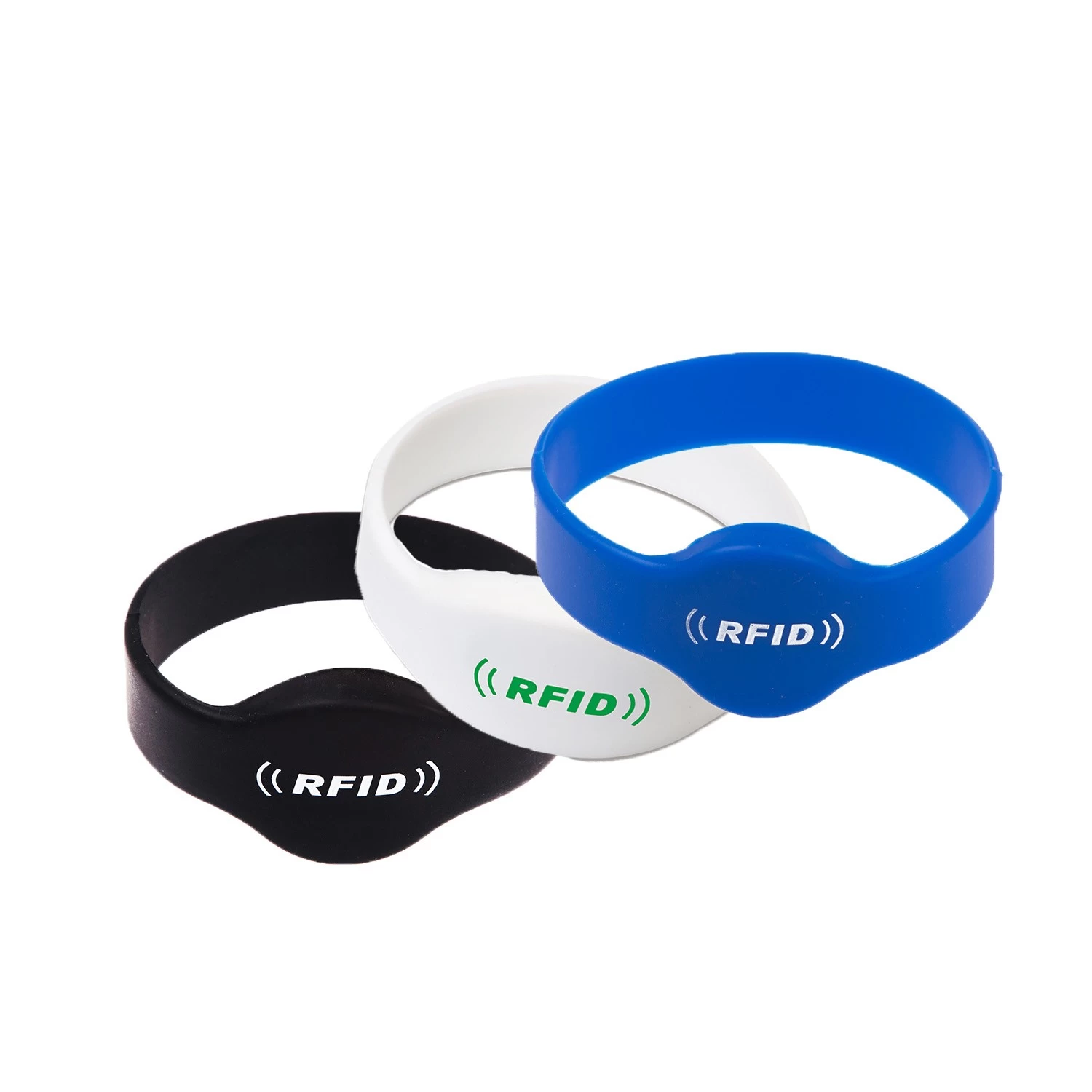 China High Quality Custom Logo NFC Wristband Waterproof Silicone Soft PVC Plastic Rubber Disposable Wristbands RFID Bracelet for Pool manufacturer