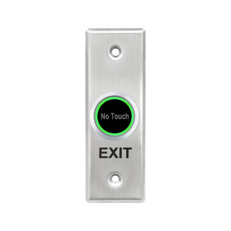 porcelana Indicación LED Sensor infrarrojo Botón de apertura de puerta Control de acceso a puerta Botón de salida sin contacto fabricante