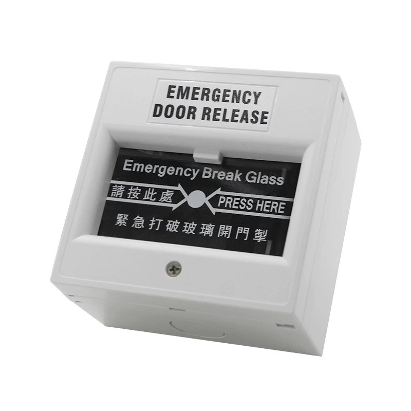 porcelana Sistema de alarma Green emergencia Bott Botón de salida de vidrio de emergencia La liberación de la puerta de vidrio fabricante