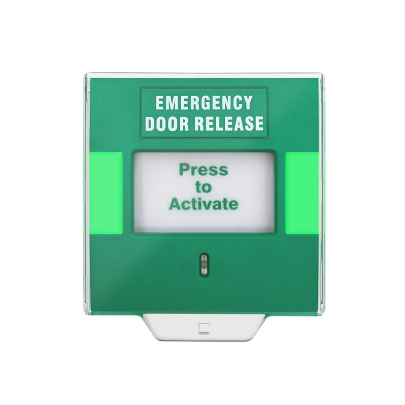 porcelana Liberación de la puerta de emergencia Manual verde reiniciable Cubierta protectora de protección para la alarma de incendio fabricante