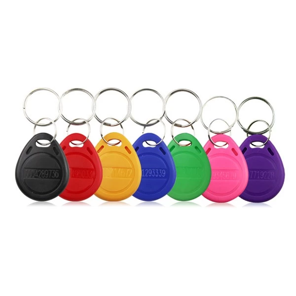 Çin 125KHz 13.56MHz RFID KEY FOB Temassız Keyfob Yakınlık Kimlik Kart Token Etiketi Kapı Kilidi Giriş Erişim Kontrol Sistemi üretici firma
