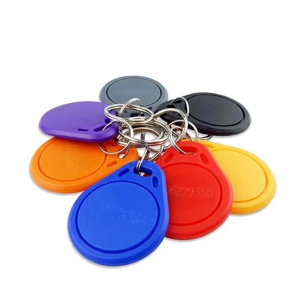 Çin RFID 125KHz NFC Etiketler Su Geçirmez Abs Keyfob Yeniden Çıkarılabilir Yakınlık RFID KARTI FOBS Otel Erişim Kontrolü 1K çip 13.56MHz ISO üretici firma