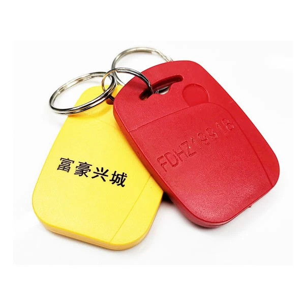 Çin Üst düzey özelleştirilebilir 125kHz TK4100 Keyfob ABS 13.56MHz NFC Anahtar FOB Kapı Giriş Erişim Kontrolü Kimliği Anahtar Etiket Zinciri üretici firma