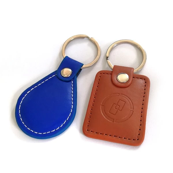 Chine Prix ​​de gros Prix de porte Access Contrôle des clés en cuir Tags clés RFID Em id Proximité Smart RFID Keyfob fabricant