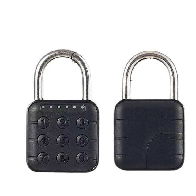 porcelana Lock de combinación de alta calidad Locker de aleación de zinc de 9 botones para la escuela de gimnasia Travel Black Combination Lock fabricante