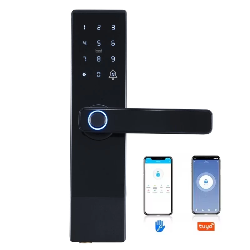 Chine Entrée en gros sans clé RFID Cylindre Smart Door verrouillage en ligne Clés de verrouillage des verrous intelligents fabricant
