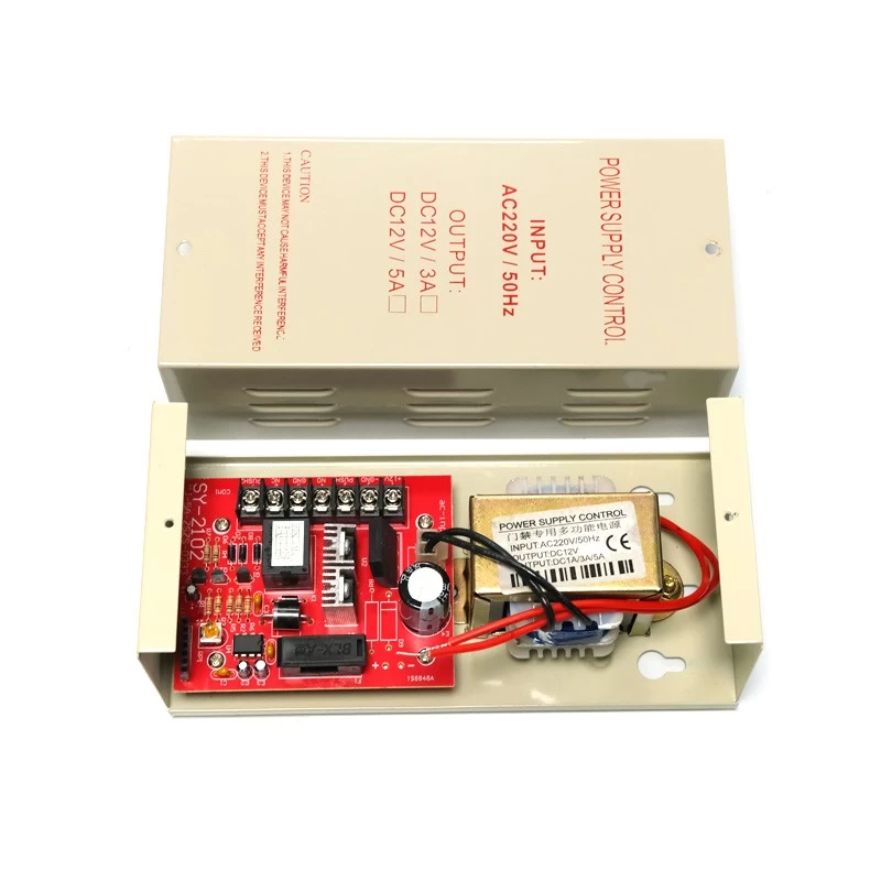 China 12V Output Electric Door Locks Power Supply 5A Access Control System Linear Power Supply manufacturer