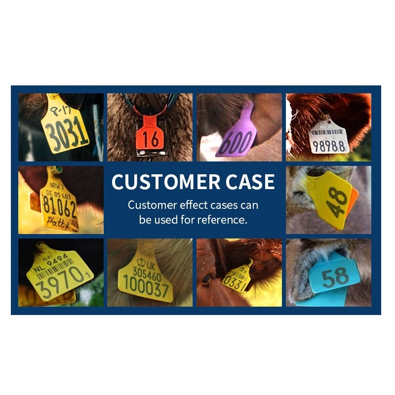 Cattle Ears Tags Tpu Material Pig/cattle/goat Animal Ear Tag Animal Identification Tags Plastic Cow Pig Sheep