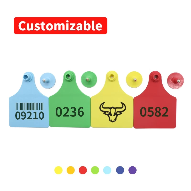 Cattle Ears Tags Tpu Material Pig/cattle/goat Animal Ear Tag Animal Identification Tags Plastic Cow Pig Sheep