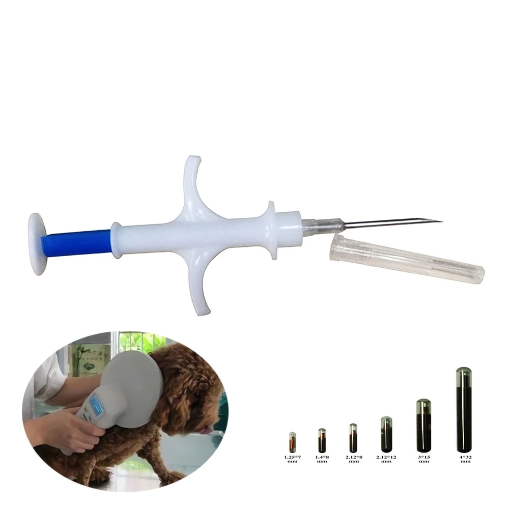 الصين رقاقة الحيوانات الأليفة الحيوانية 2.12 * 12mm RFID PET Microchip ISO11784/85 LF 134.2KHz تحديد الرقائق الدقيقة الصانع