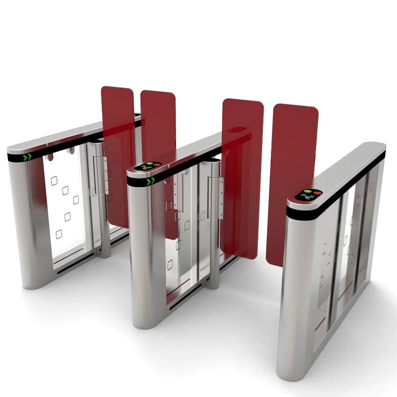 China Speed ​​Gate DrurnStile Access Control für ein Fitnessstudio oder ein Stativ -Drehkreuz mit Gesichtsdynamikfingerabdruckleser Hersteller