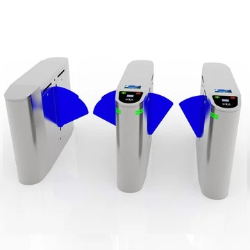 中国 RFIDカードリーダー付きの双方向ターンスタイルフラップゲートにアクセス メーカー