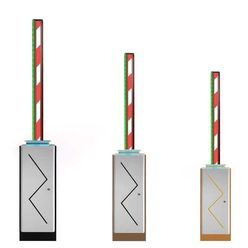 China Speed Parking Lot Gate Barrier 24V DC Brushless Motor Rfid Automatic Boom Barrier Gate Traffic Barrier manufacturer