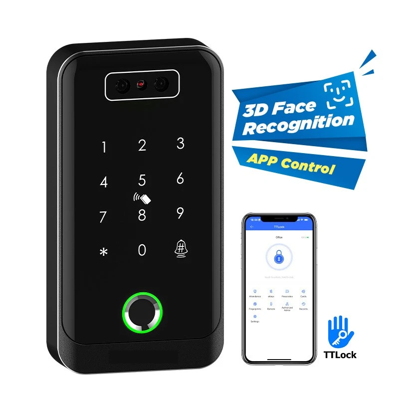 中国 AC05 AC04 TTLOCK 人脸识别门禁 制造商