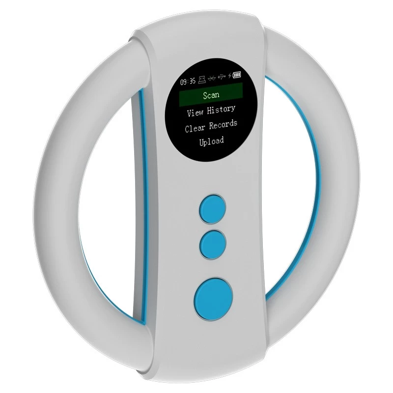 China 134.2 Khz/125 Khz Animal Chip Reader Microchip Scanner for Dogs Made of ABS Material manufacturer