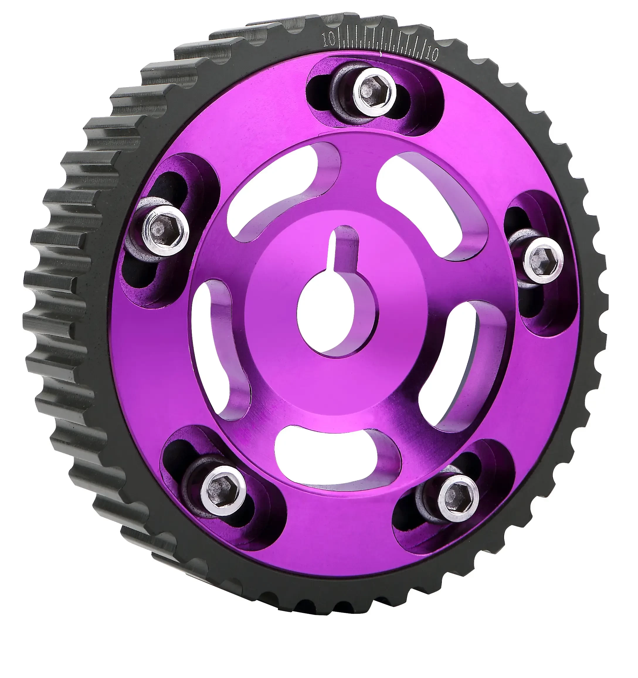 China Adracing High Performance Aluminum Alloy Adjustable Cam Gear Proton L2 Engine Timing Camshaft Gear Pulley manufacturer