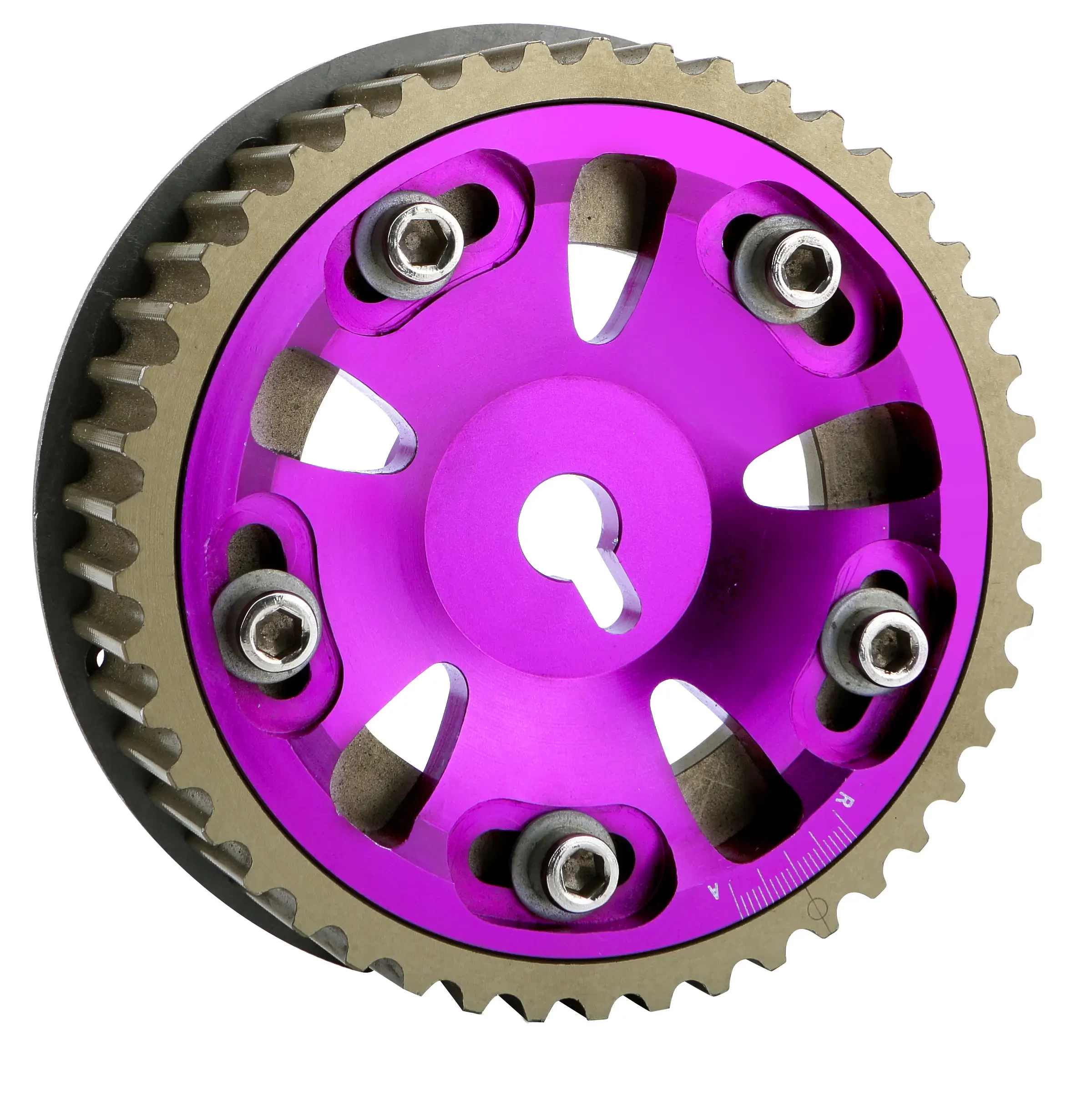 China Adracing High Performance Aluminum Alloy Adjustable Cam Gear Proton Gen2 Engine Timing Camshaft Gear Pulley manufacturer