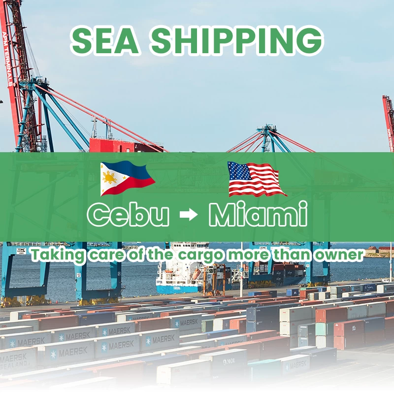 DDP Sea Freight Forwarder Philippines to USA Miami