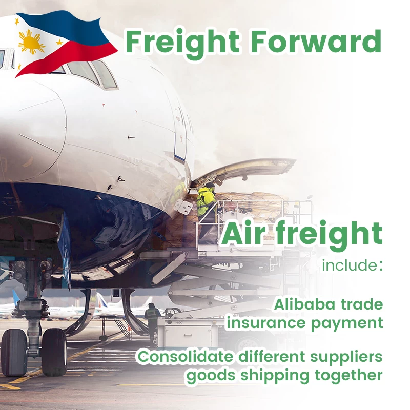 China to Philippines Manila davao cebu door to door service shipping rates agent transport