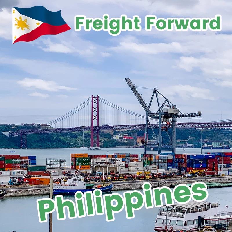 Guangzhou to Philippines freight forwarder door to door shipping customs tax