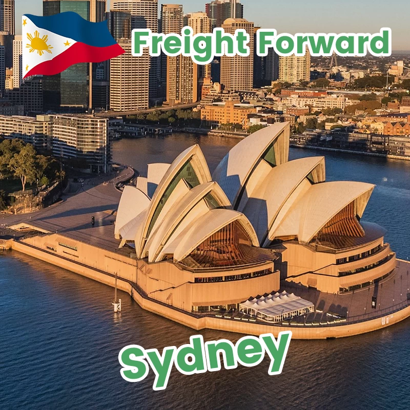 Philippines to Melbourne Australia door to door service shipping agent in China