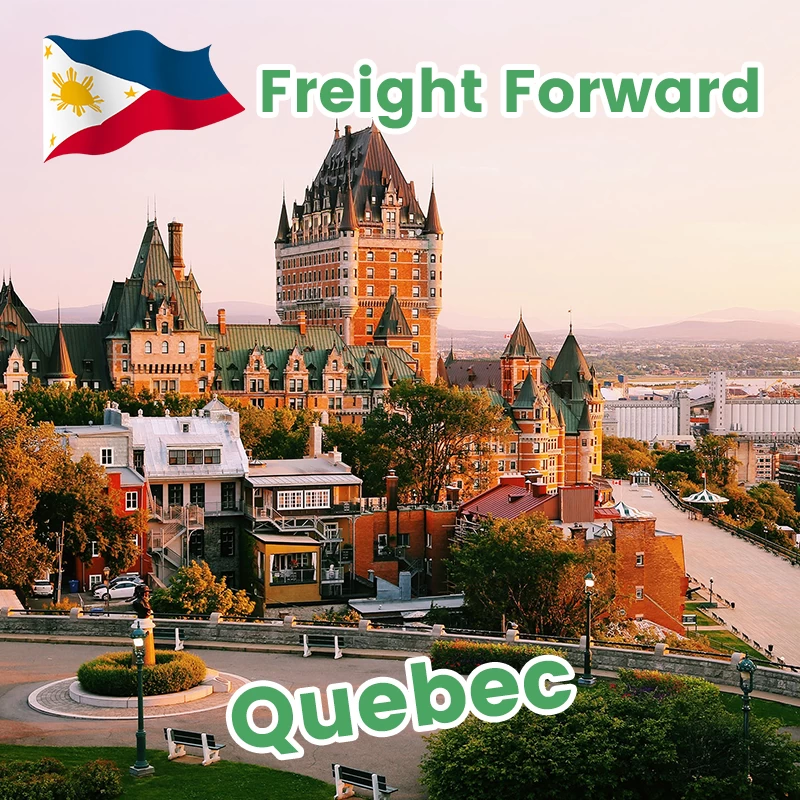 Freight forwarder Philippines to Canada sea shipping door to door service with customs clearance