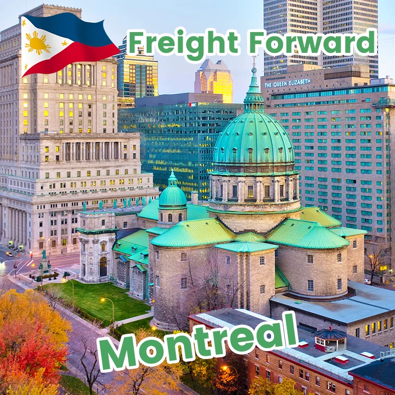 Sea shipping agent from Philippines to Canada ocean freight fee door to door services
