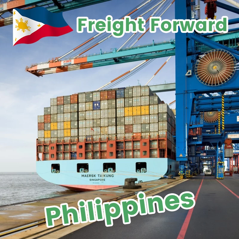 Guangzhou Shenzhen DDP shipping to Philippines sea freight forwarder