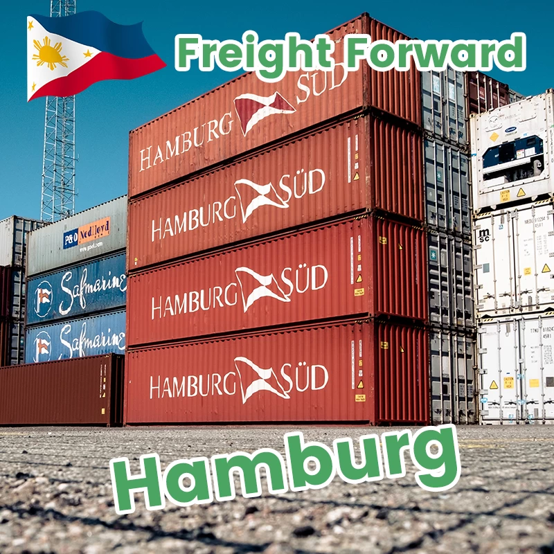 Forwarder Philippines shipping to Europe/UK sea freight door to door shipment custom clearance