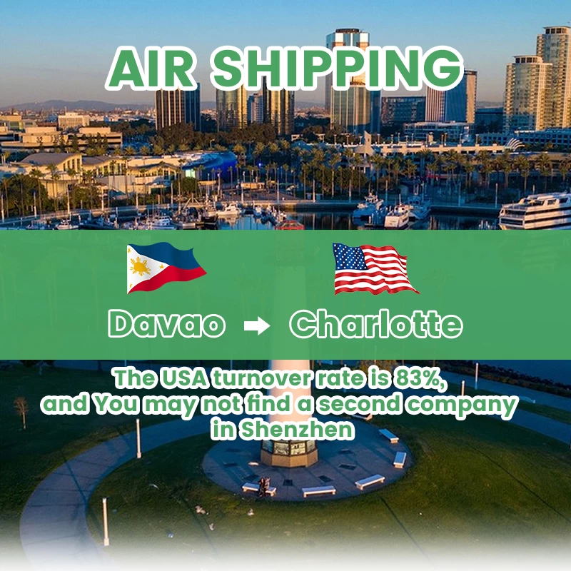 Shenzhen China cargo forwarder Cebu Philippines to New York USA logistics service air freight shipping cost