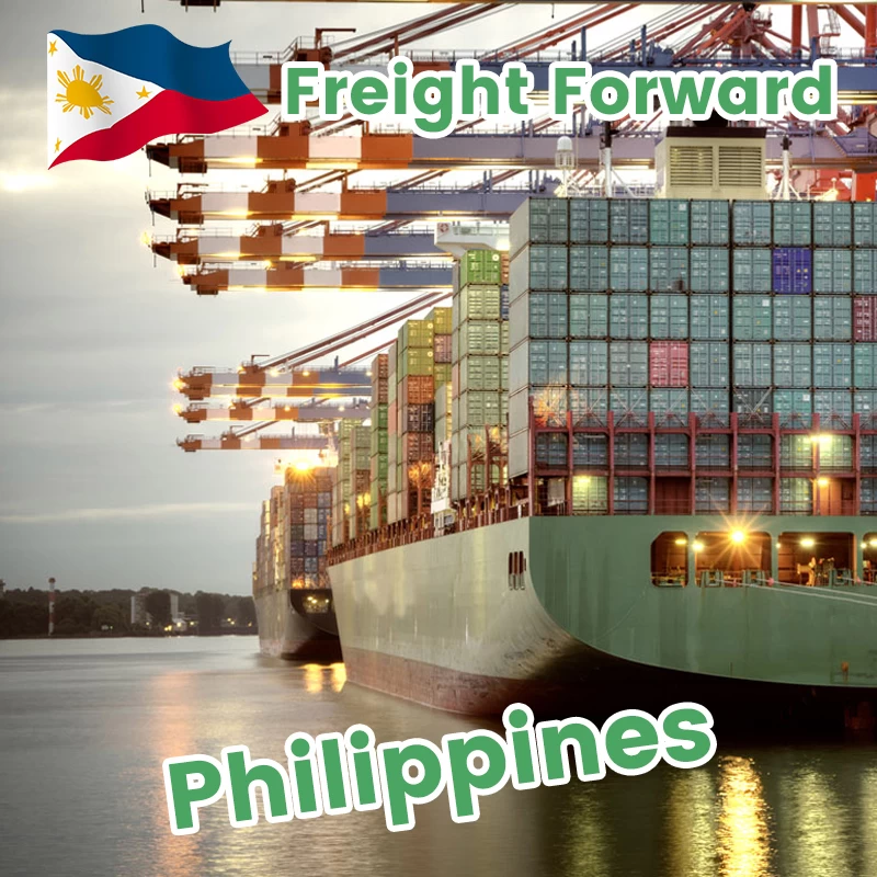 Customs taxes included China shipping agent to Philippines Manila Davao Cebu sea freight
