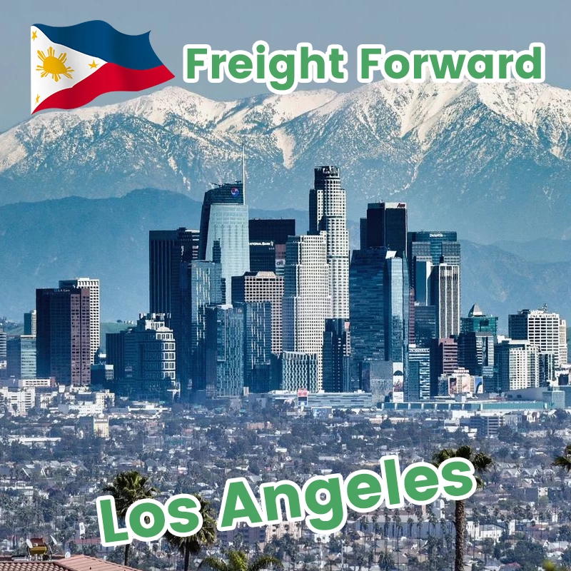 FBA shipment goods forwarder from Philippines to USA by sea freight DDP service