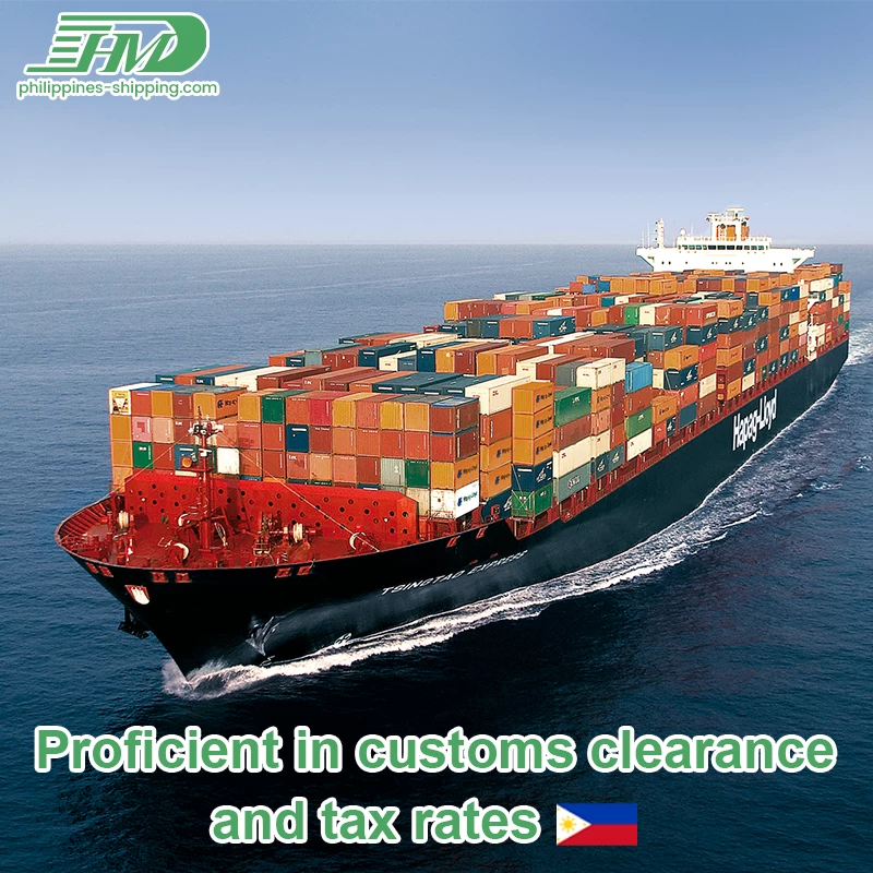 Shenzhen China shipping to Philippines DDP sea freight door to door DDP DDU service