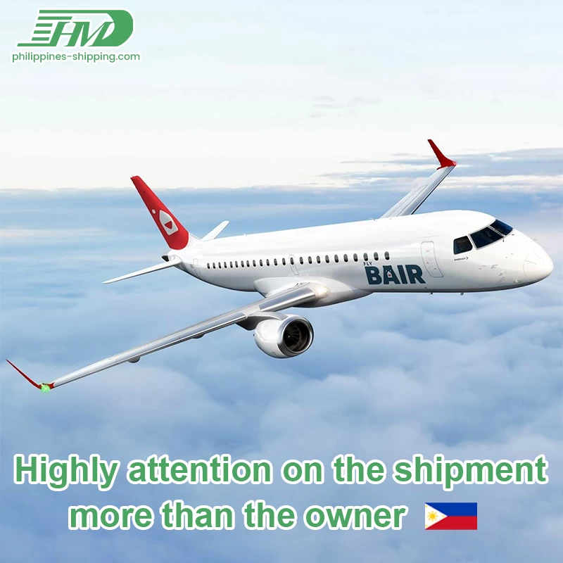 Door to door Philippines to Los Angeles USA shipping agent air freight shipment forwarder DDP rate