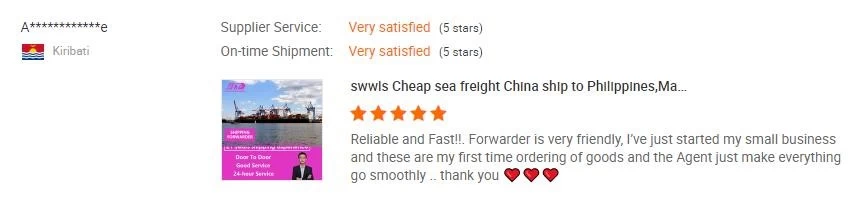 Sea  freight Door To Door Service Freight Forwarder China  Shipping To philippines warehouse in Shenzhen