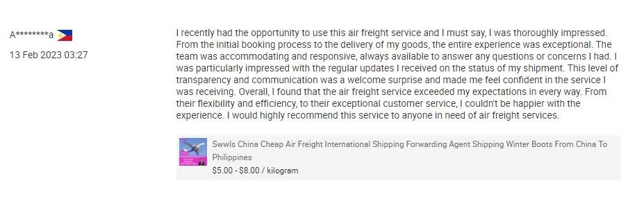  Sea and Air freight FBA  Door To Door Service Freight Forwarder China  Shipping To philippines
