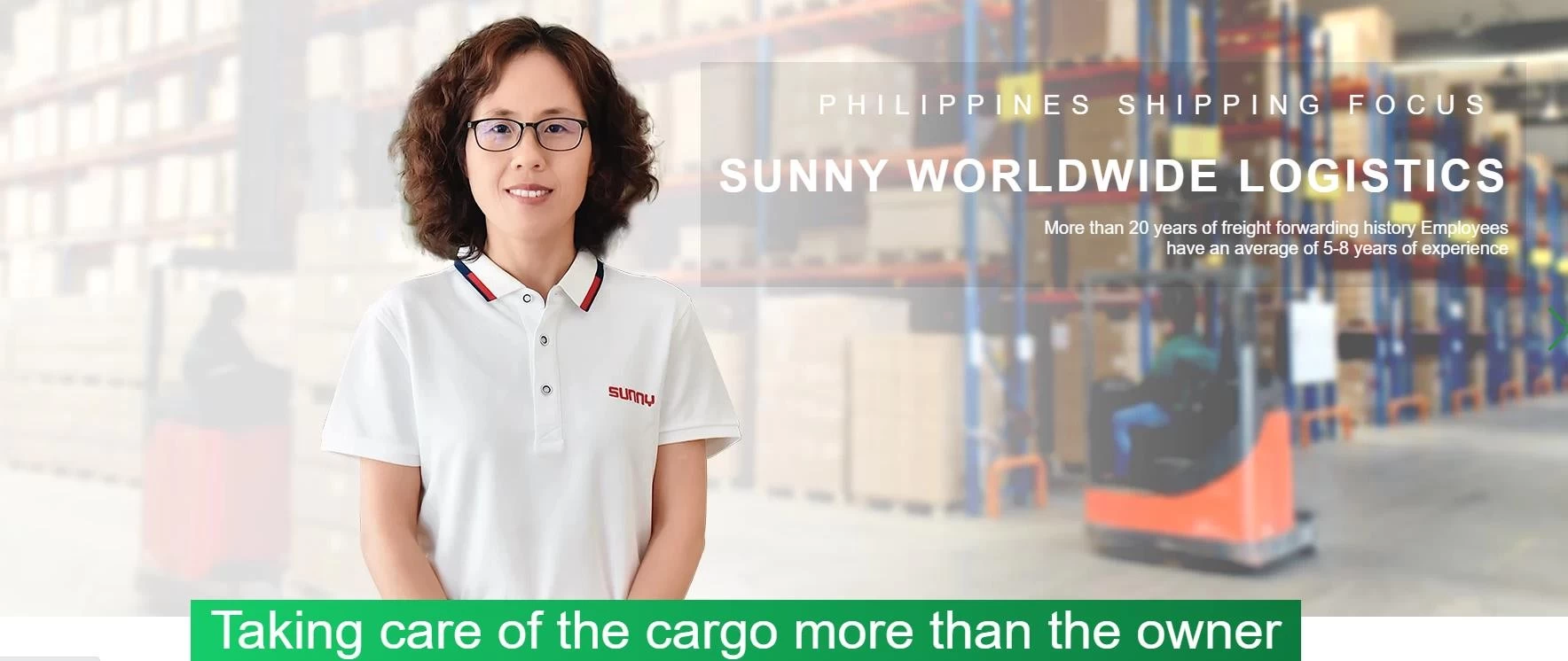 Sunny Worldwide Logistics' air freight service: real-time 