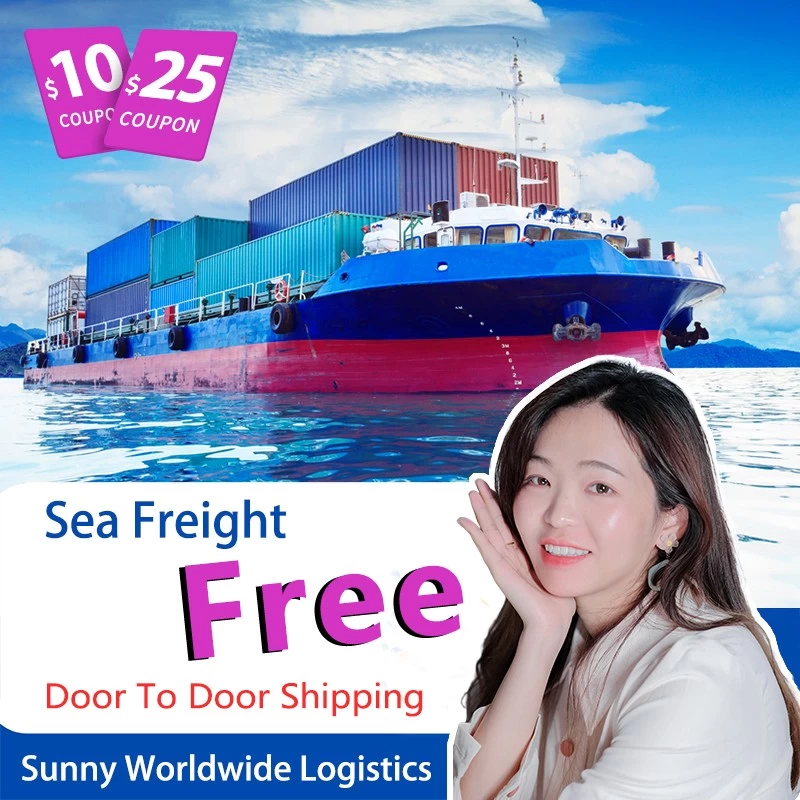 Sea freight free shipping agent from China to Philippines door to door ocean freight forwarder logistics service 