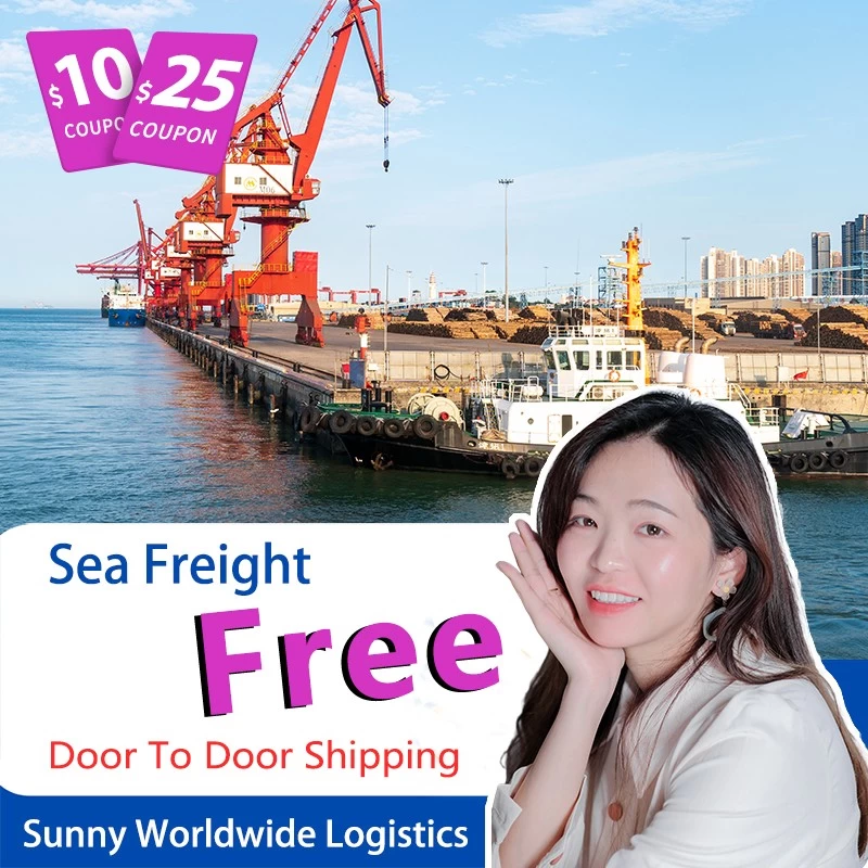 Sea freight free shipping agent from China to Philippines door to door ocean freight forwarder logistics service