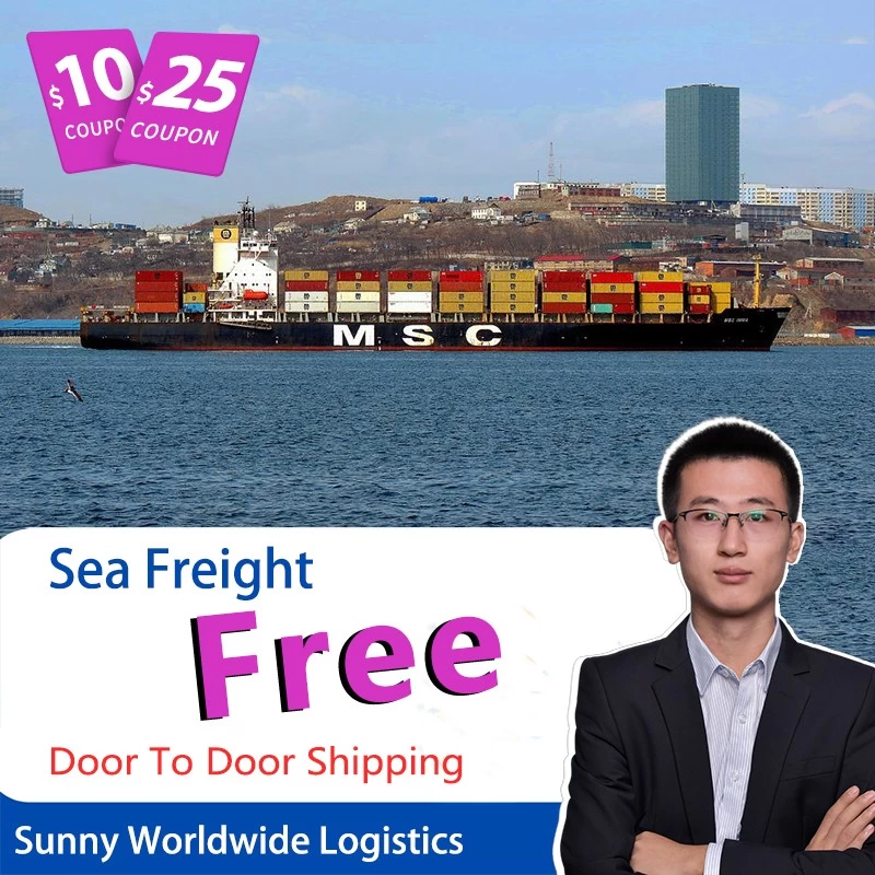 Sea freight free from Philippines to Europe forwarding rates door to door service customs clearance warehouse in Shenzhen