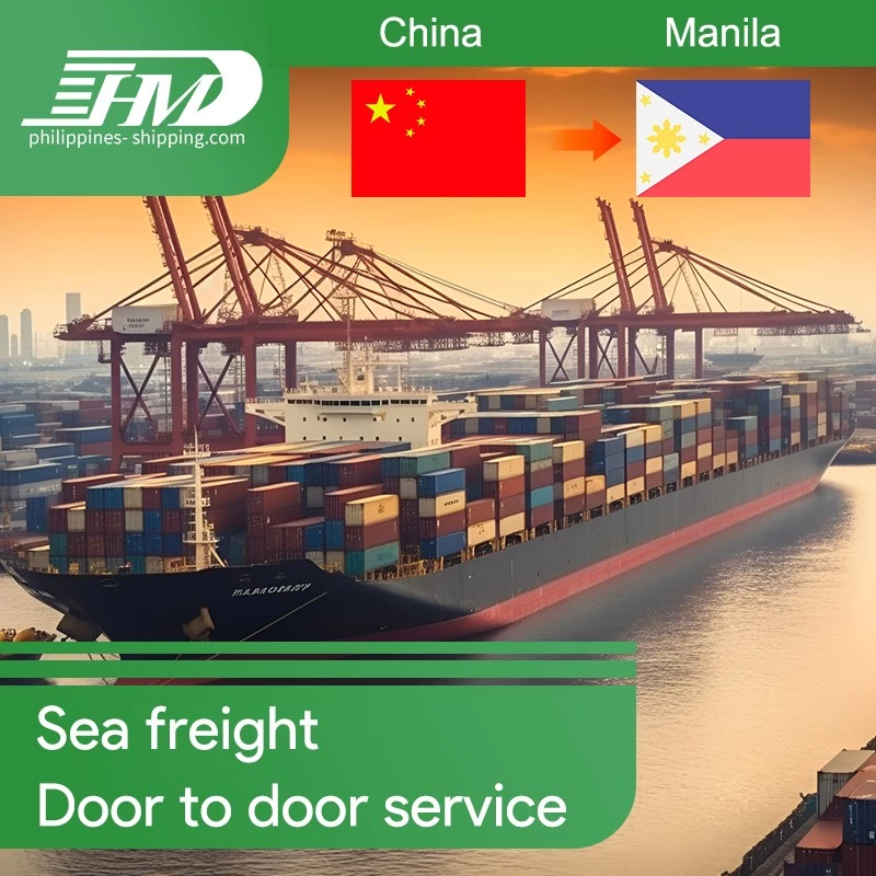 China LCL+Trucking Freight Forwarder DDP Sea Shipping Shenzhen to UK USA Philippines Malaysia Door to Door Service 