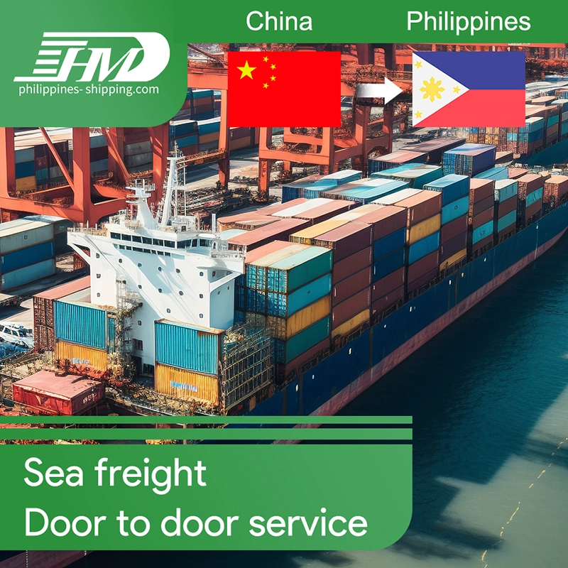 Global Logistics ningbo China to Philippines Freight Forwarder DDP Sea shipping door to door logistics service best rates to manila cebu davao