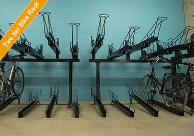 China The new two tier bike rack of 2022. manufacturer