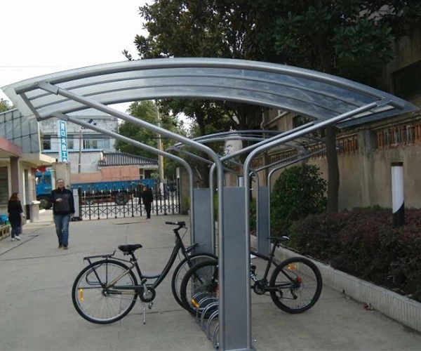 Κίνα Company Bike Shelter Project κατασκευαστής