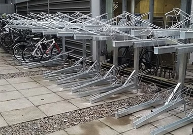 China Two Tier Bike Rack Loading In Dog Days manufacturer