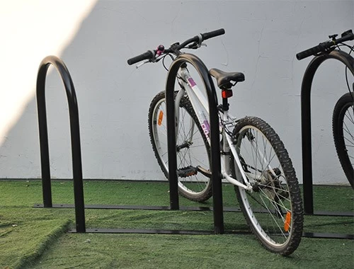 China Cremalheira de estacionamento da bicicleta nova na Plaza de Springfield fabricante